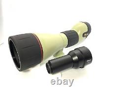 Near MINT Nikon Field Scope ED82 82 WATERPROOF with Attachment FSA-L1 From JAPAN