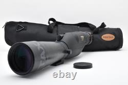 Near MINT Pentax PF-80ED 80mm Spotting Scope with SMC Zoom EYEPIECE 8-24mm JAPAN