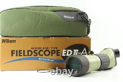 Near Mint+++ in Box? Nikon Fieldscope ED III-A lll A Angle D=60 From Japan