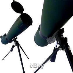 New 30-90x90 Spotting Scope with Tripod Black Perfect for any Outdoor Hobby