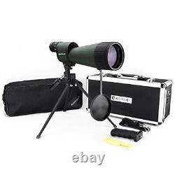 New Benchmark 25-125x88 Waterproof Straight Spotting Scope