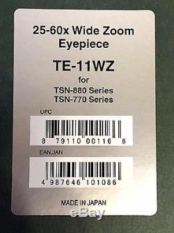 New KOWA Prominar TSN-774 77mm SPOTTING SCOPE + TE-11WZ 25-60X EYEPIECE Set