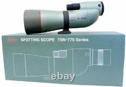 New KOWA TSN-774 Prominar XD 77mm (3) Straight Spotting Scope No Eyepiece