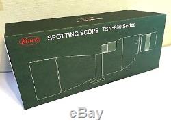 New KOWA TSN-883 Angled PROMINAR Spotting Scope & TE-11WZ 25-60x Eyepiece Set