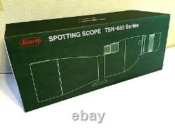 New KOWA TSN-884 Straight Fluorite Crystal 88mm (3.3) PROMINAR Spotting Scope