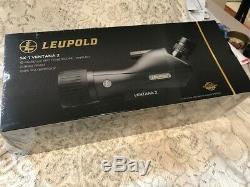 New Leupold SX-1 Ventana 2 15-45x60mm Angled Gray/Black 170757 Spotting Scope