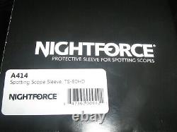 Nightforce Spotting Scope Protective Sleeve for TS-80HD A414 Brand New