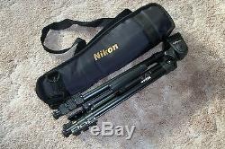 Nikon 16-48x60mm Spotter XL II Waterproof Spotting Scope & Tripod Outfit In Case