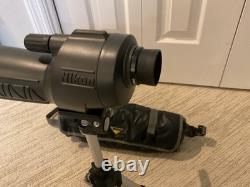 Nikon 20x 60mm Spotting Scope with Case, Tripod, Booklet, lens covers LN