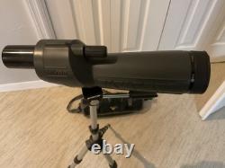 Nikon 20x 60mm Spotting Scope with Case, Tripod, Booklet, lens covers LN