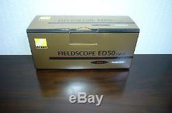 Nikon ED50-A Field Scope Angled Charcoal Gray From Japan