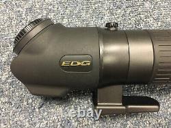 Nikon EDG Fieldscope 85 Angled Spotting Scope 2 New Eyepieces Excellent Optics