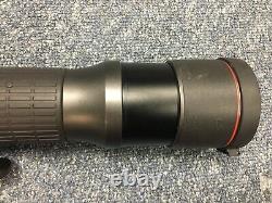 Nikon EDG Fieldscope 85 Angled Spotting Scope 2 New Eyepieces Excellent Optics