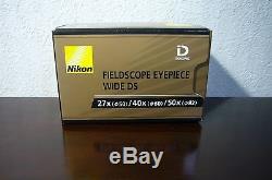 Nikon Field Scope DS Eyepiece 27×40×50× Wide DS From Japan
