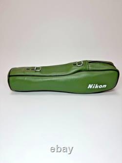 Nikon Fieldscope D=60P + 20x Eyepiece Spotting Scope Excellent with Case Box JP