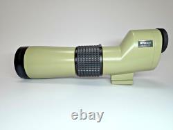 Nikon Fieldscope D=60P + 20x Eyepiece Spotting Scope Excellent with Case Box JP