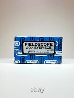 Nikon Fieldscope D=60P + 20x Eyepiece Spotting Scope Excellent with Case Box JP