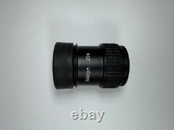 Nikon Fieldscope D=60P + 20x Eyepiece Spotting Scope Excellent with Case Box JP