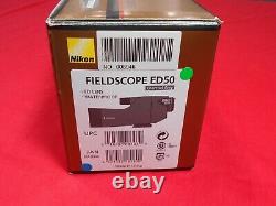 Nikon Fieldscope ED50, MCII Eyepiece, 13-40x, Straight Body, With Case