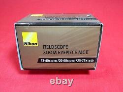 Nikon Fieldscope ED50, MCII Eyepiece, 13-40x, Straight Body, With Case