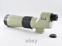 Nikon Fieldscope Field Scope I D=60 withEyePiece 20x 40x Attachment Lens 800mm JPN