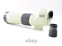 Nikon Fieldscope I D=60 withEye Piece 20x withOriginal Case Excellent+5 Japan 0099