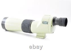 Nikon Fieldscope I D=60 withEye Piece 20x withOriginal Case Excellent+5 Japan 0099