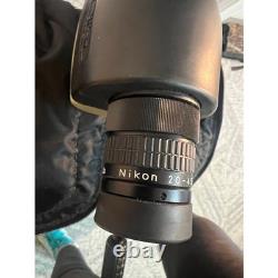 Nikon Fieldscope Spotting Scope 20-45x Zoom Eyepiece with Tripod and 2 Covers