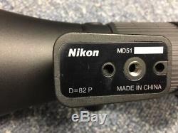 Nikon Monarch Fieldscope ED 82A 20-60x Spotting Scope Angled Body Excellent
