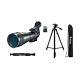 Nikon ProStaff 5 20 60x82 Spotting Scope Angled Viewing with Cleaning kit Bundle