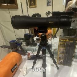 Nikon Prostaff 3 Straight Spotting Scope Zoom Lens 70x Max Black Hunting