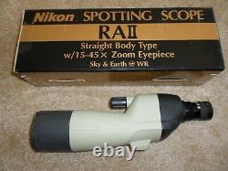 Nikon RAII Spotting Scope 15-45x