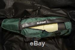 Nikon Sky & Earth Spotting Scope 20-60x Zoom 80mm Straight Body Armored Green