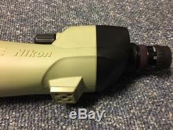 Nikon Spotting Scope 15-45x60 Straight Fieldscope Case Pristine Condition