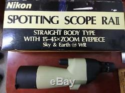 Nikon spotting Scope RAll 15-45 X zoom eyepiece