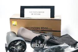 PARTS REPAIR Nikon FIELDSCOPE ED-50-A / Angled / Charcoal Gray NO EYEPIECE