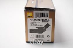 PARTS REPAIR Nikon FIELDSCOPE ED-50-A / Angled / Charcoal Gray NO EYEPIECE