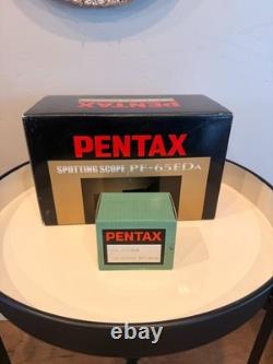 Pentax PF-65EDA with Pentax XF SMC 6.5-19.5mm Zoom Eyepiece Spotting Scope