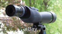 Pentax PF-80ED direct view spotting scope with Pentax 20 60x zoom eye-piece
