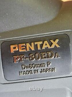 Pentax PF-80EDA (20 60x80 mm) With 3 eye pieces