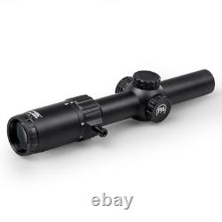 Primary Arms Classic Series 1-6x24mm SFP Rifle Scope- Illuminated Duplex Reticle