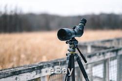 Professional HD 20-60x82 Angled Spotting Scope for Field Archery, Birding