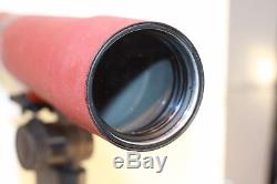 REDFIELD 15-60 X 60. ZOOM spotting scope razor sharp view. MADE IN japan