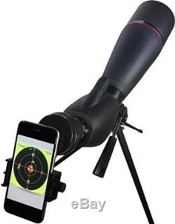 RangeHAWK HD Target Shooting Spotting Scope, 80mm lens (20-60x80) under $200