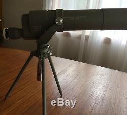 Rare vintage Stoeger Arms Corp Swallow 30x60 field 1.3 degrees Spotting Scope