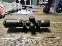 Ravin R170 100 Yd. Illuminated Red GreenCrossbow Scope Weaver Mounts Compact