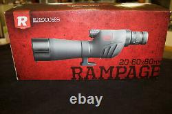 Redfield 114651 Rampage full size black 20-60 x 80mm BAK4 Angled Spotting Scope