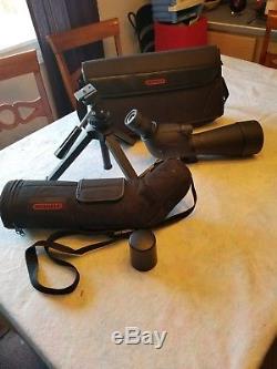 Redfield Rampage 20-60x80mm Spotting Scope Package (angled viewing)