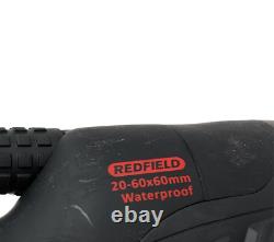 Redfield Rampage Waterproof 20-60x60mm Straight Eyepiece Spotting Scope with Case