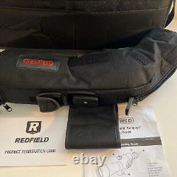 Redfield Rampage Waterproof 20x60x60mm Angle Eyepiece Spotting Scope with Case